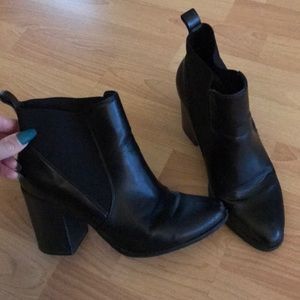 Black booties
